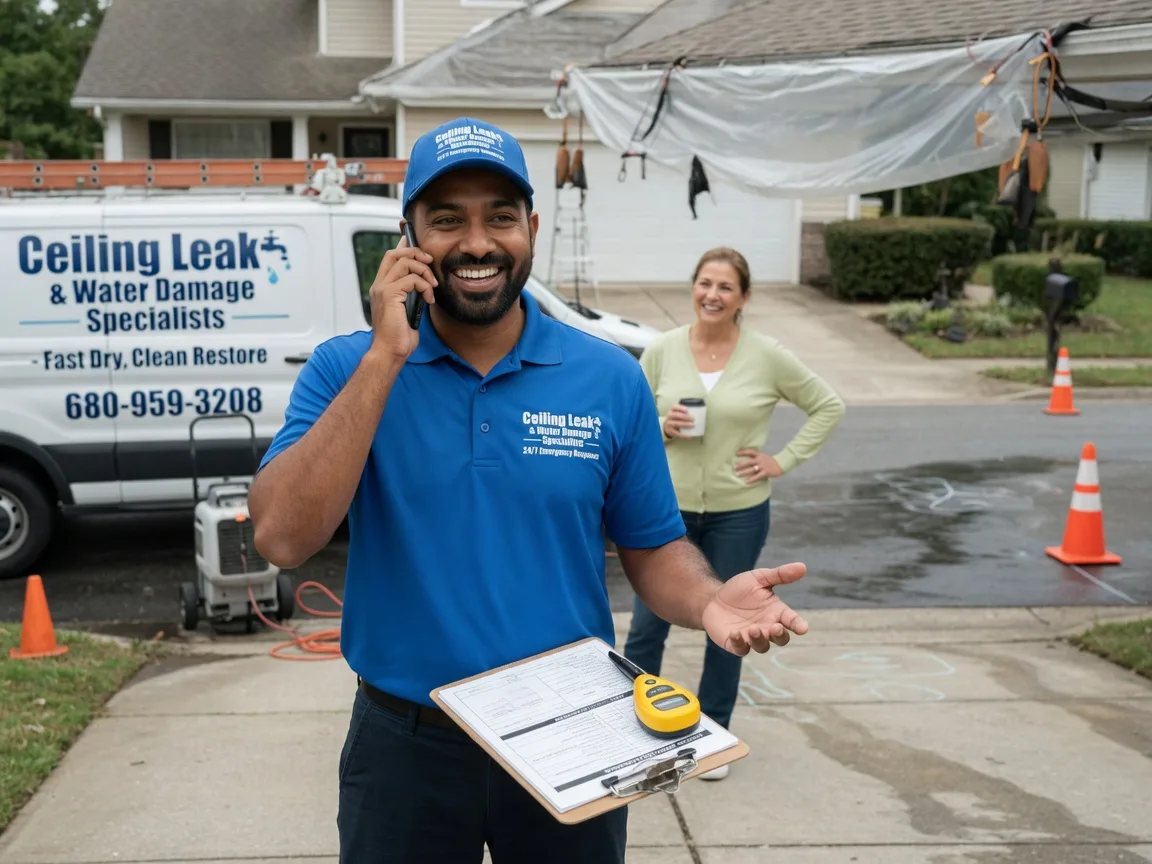 Ceiling Leak Cleanup Healy, AK FAQs